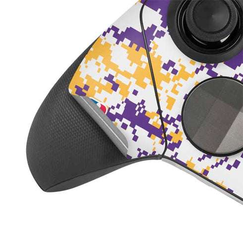 NBA Los Angeles Lakers Digi Camo Xbox Elite Wireless Controller Series 2 Skin