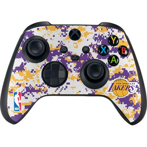 NBA Los Angeles Lakers Digi Camo Xbox Series X Bundle Skin