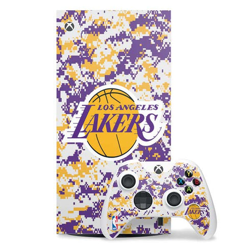 NBA Los Angeles Lakers Digi Camo Xbox Series X Skins