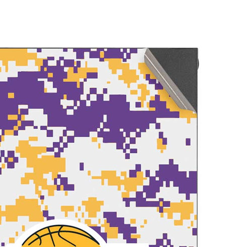 NBA Los Angeles Lakers Digi Camo XBox Series X Digital Edition Console Skin