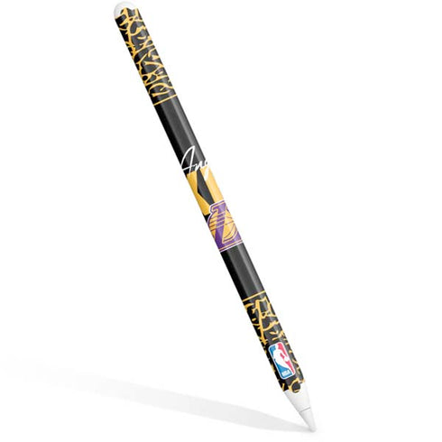 NBA Los Angeles Lakers Elephant Print Apple Pencil (2nd Gen 2019) Skin