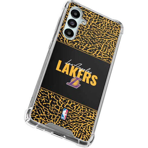 NBA Los Angeles Lakers Elephant Print Galaxy A16 5G Clear Case