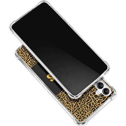 NBA Los Angeles Lakers Elephant Print Galaxy A16 5G Clear Case