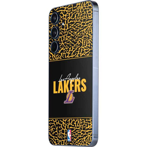 NBA Los Angeles Lakers Elephant Print Galaxy A35 5G Skin