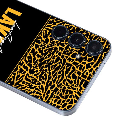 NBA Los Angeles Lakers Elephant Print Galaxy A35 5G Skin