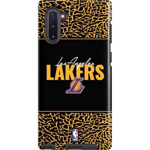 NBA Los Angeles Lakers Elephant Print Galaxy Cases