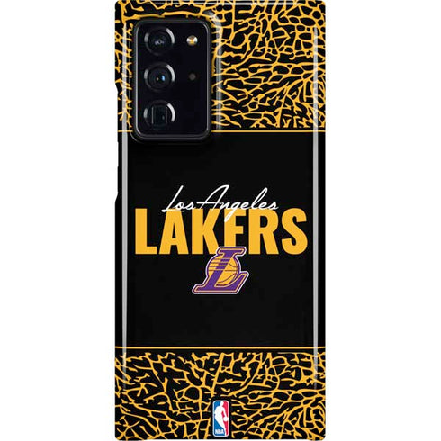 NBA Los Angeles Lakers Elephant Print Galaxy Cases