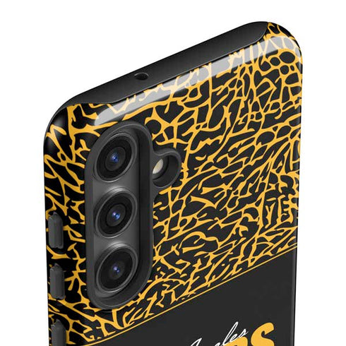 NBA Los Angeles Lakers Elephant Print Galaxy S25 Impact Case