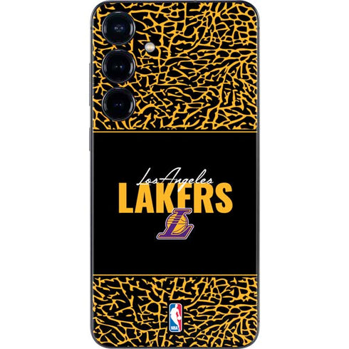NBA Los Angeles Lakers Elephant Print Galaxy S24 Skin