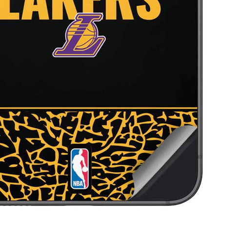 NBA Los Angeles Lakers Elephant Print Galaxy S24 Skin