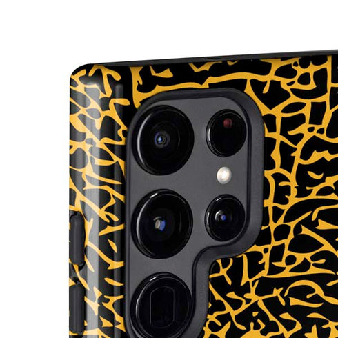 NBA Los Angeles Lakers Elephant Print Galaxy S25 Ultra Impact Case