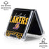 NBA Los Angeles Lakers Elephant Print Galaxy Z Flip6 Clear Case