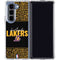 NBA Los Angeles Lakers Elephant Print Galaxy Z Fold5 5G Clear Case