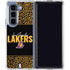 NBA Los Angeles Lakers Elephant Print Galaxy Z Fold5 5G Clear Case