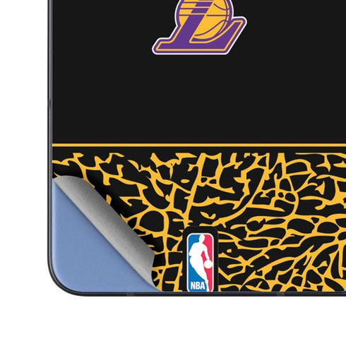 NBA Los Angeles Lakers Elephant Print Galaxy Z Fold5 5G Skin