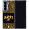 NBA Los Angeles Lakers Elephant Print Galaxy Z Fold6 Clear Case