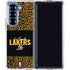 NBA Los Angeles Lakers Elephant Print Galaxy Z Fold6 Clear Case