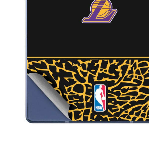 NBA Los Angeles Lakers Elephant Print Galaxy Z Fold6 Skin