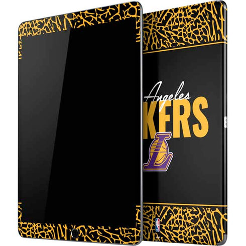NBA Los Angeles Lakers Elephant Print iPad Skins