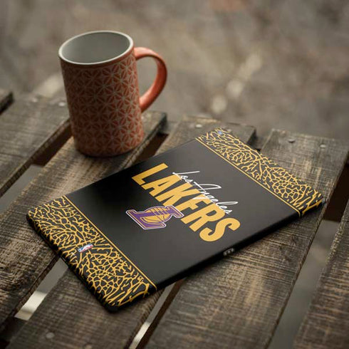 NBA Los Angeles Lakers Elephant Print iPad Skins
