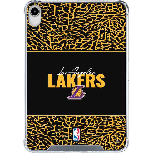 NBA Los Angeles Lakers Elephant Print iPad 11th Gen (2025) Clear Case