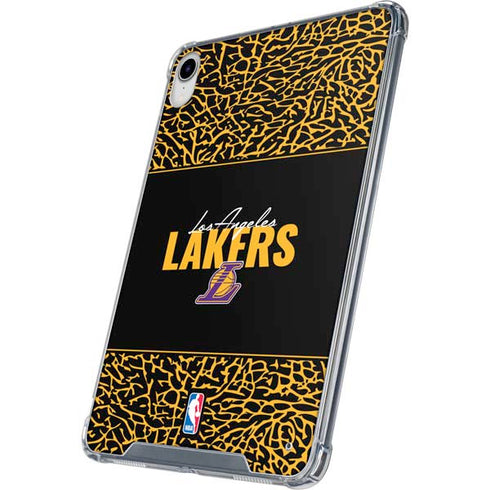 NBA Los Angeles Lakers Elephant Print iPad 11th Gen (2025) Clear Case