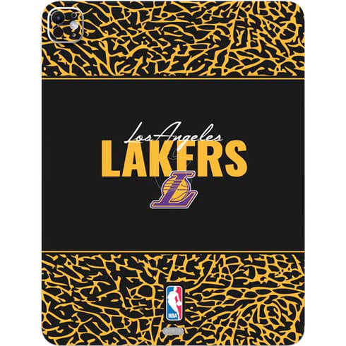 NBA Los Angeles Lakers Elephant Print iPad Pro 13in M4 (2024) Skin