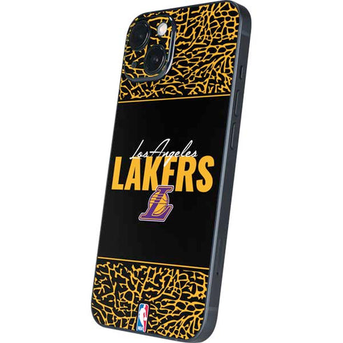 NBA Los Angeles Lakers Elephant Print iPhone 15 Skin
