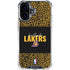NBA Los Angeles Lakers Elephant Print iPhone 16 Clear Case