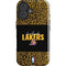 NBA Los Angeles Lakers Elephant Print iPhone 16 Impact Case
