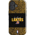 NBA Los Angeles Lakers Elephant Print iPhone 16 Impact Case