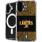 NBA Los Angeles Lakers Elephant Print iPhone 16 MagSafe Case