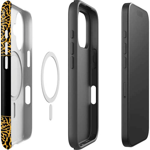 NBA Los Angeles Lakers Elephant Print iPhone 16 Magsafe Impact Case