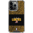 NBA Los Angeles Lakers Elephant Print iPhone 16 Pro Clear Case
