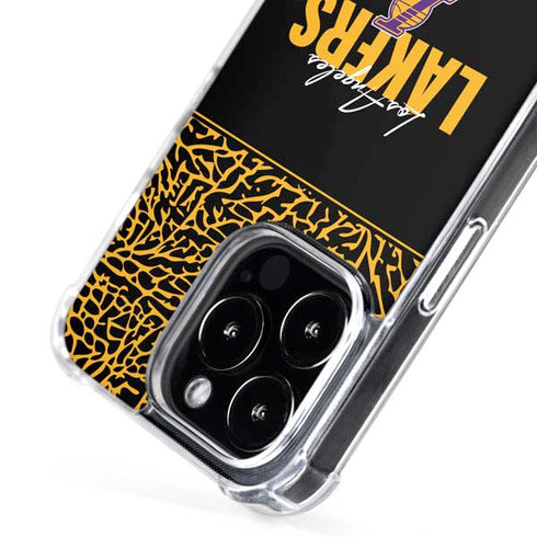 NBA Los Angeles Lakers Elephant Print iPhone 16 Pro Max MagSafe Case