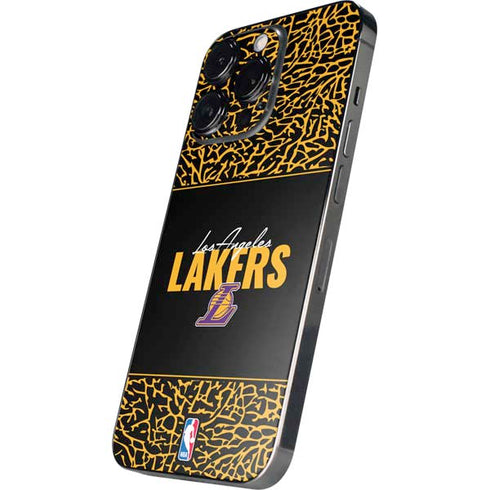 NBA Los Angeles Lakers Elephant Print iPhone 16 Pro Max Skin