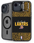 NBA Los Angeles Lakers Elephant Print iPhone 16e Kickstand Case