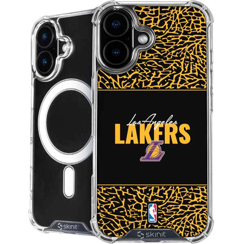 NBA Los Angeles Lakers Elephant Print iPhone 17 MagSafe Case