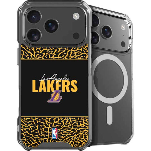 NBA Los Angeles Lakers Elephant Print iPhone 18 Pro MagSafe Case