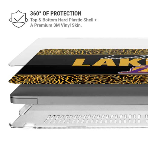 NBA Los Angeles Lakers Elephant Print MacBook Cases