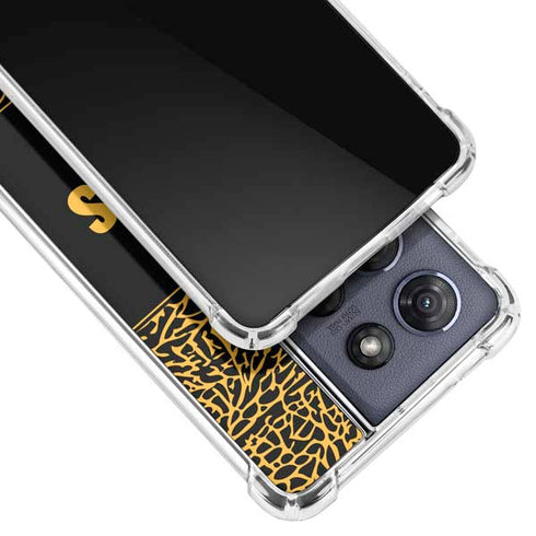 NBA Los Angeles Lakers Elephant Print Moto G 5G (2025) Clear Case
