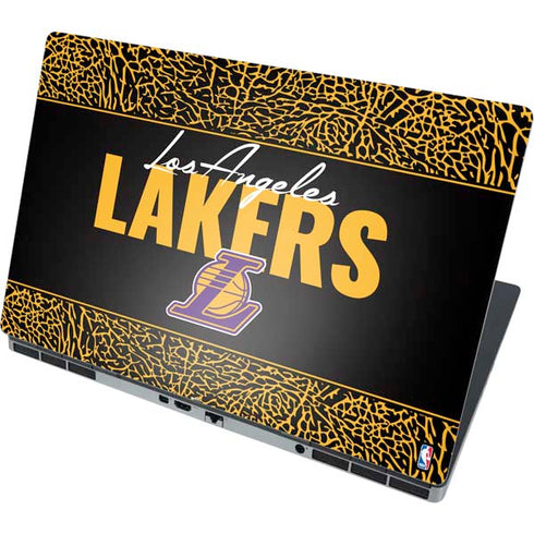 NBA Los Angeles Lakers Elephant Print Dell Precision Skin