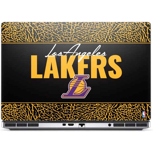 NBA Los Angeles Lakers Elephant Print Dell Precision Skin