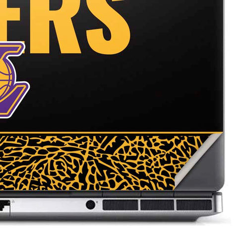 NBA Los Angeles Lakers Elephant Print Dell Precision Skin