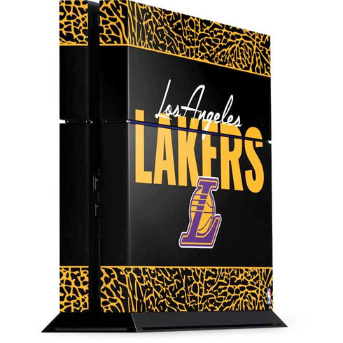 NBA Los Angeles Lakers Elephant Print PlayStation PS4 Skins