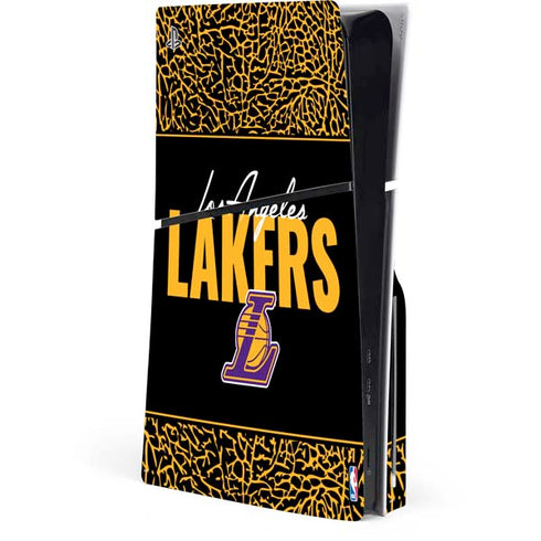 NBA Los Angeles Lakers Elephant Print PlayStation PS5 Skins