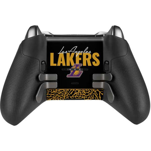 NBA Los Angeles Lakers Elephant Print Xbox Elite Wireless Controller Series 2 Skin