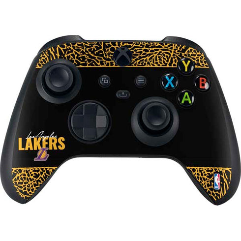 NBA Los Angeles Lakers Elephant Print Xbox Series X Bundle Skin