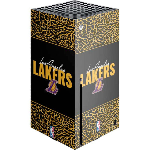 NBA Los Angeles Lakers Elephant Print Xbox Series X Skins
