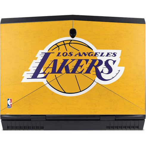 NBA Los Angeles Lakers Distressed Dell Alienware Skin